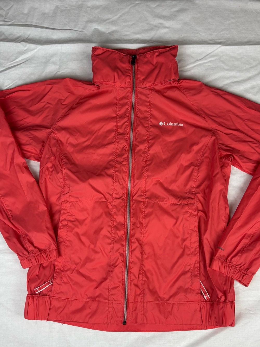 Columbia Women’s Coral Full-Zip Rain Jacket